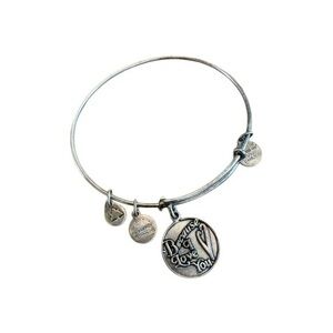 Alex and Ani Because I Love You Charm Bangle Bracelet